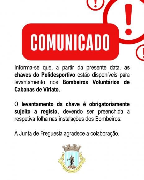 Comunicado - Polidesportivo