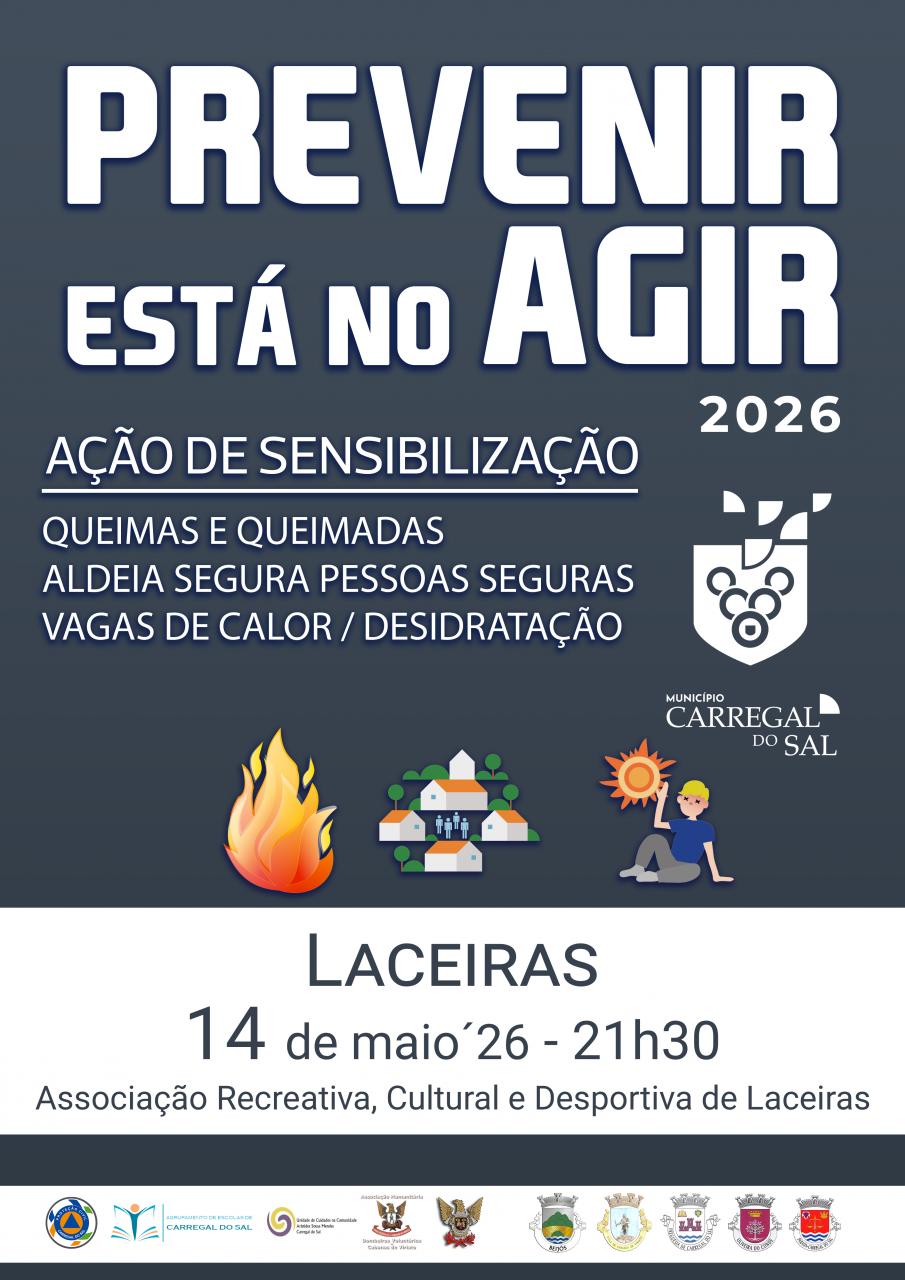 Prevenir est&aacute; no Agir - A&ccedil;&atilde;o de Sensibiliza&ccedil;&atilde;o